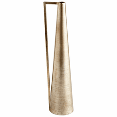 Cyan Whats Your Angle Vase - Bronze - 08558
