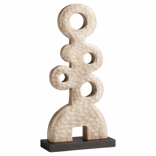 Cyan Zulu Sculpture #1 - Weathered Grey - 11277