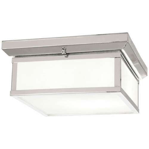 Daventry Bath 2-LT Flush Mount - Polished Nickel - 6919-613