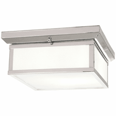 Daventry Bath 2-LT Flush Mount - Polished Nickel - 6919-613