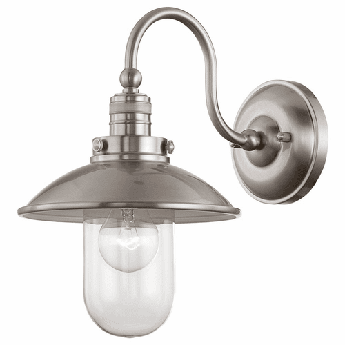 Downtown Edison 1-LT Wall Mount - Brushed Nickel - 71162-84