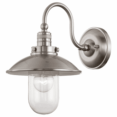 Downtown Edison 1-LT Wall Mount - Brushed Nickel - 71162-84