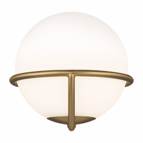 ED Ellen DeGeneres Apollo 1-LT Wall Sconce - Burnished Brass - EW1031BBS