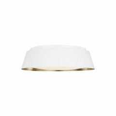 ED Ellen DeGeneres Asher 4-LT Large Flush Mount - Matte White - EF1005MWT