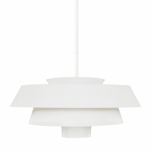 ED Ellen DeGeneres Brisbin Medium 1-LT Pendant - Matte White - EP1021MWT