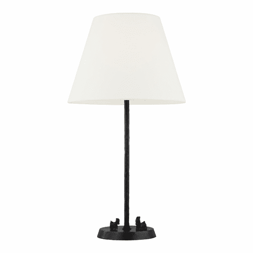 ED Ellen DeGeneres Caroline 1-LT Table Lamp - Aged Iron - ET1041AI1
