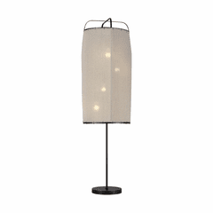 ED Ellen DeGeneres Dunne 4-LT Floor Lamp - Aged Iron - ET1124AI1
