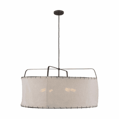 ED Ellen DeGeneres Dunne 4-LT Pendant - Aged Iron - EP1114AI