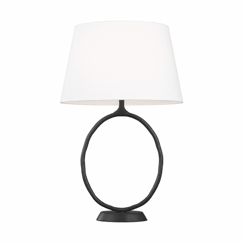 ED Ellen DeGeneres Indo 1-LT Table Lamp - Aged Iron - ET1001AI1