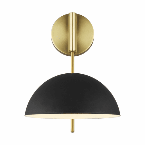 ED Ellen DeGeneres Jane 1-LT Swing Arm Wall Sconce - Black/Brass - EW1071MBK