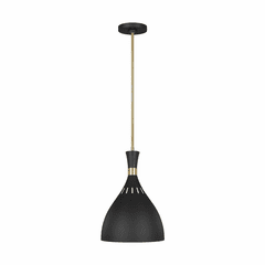 ED Ellen DeGeneres Joan 1-LT Large Pendant - Midnight Black - EP1151MBK ED Ellen DeGeneres Joan 1-LT Large Pendant - Midnight Black - EP1151MBK