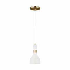 ED Ellen DeGeneres Joan 1-LT Mini-Pendant - Matte White - EP1141MWT ED Ellen DeGeneres Joan 1-LT Mini-Pendant - Matte White - EP1141MWT