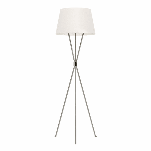 ED Ellen DeGeneres Penny 1-LT Floor Lamp - Polished Nickel - ET1071PN1