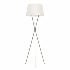 ED Ellen DeGeneres Penny 1-LT Floor Lamp - Polished Nickel - ET1071PN1