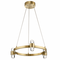 elan Arabella 3-LT LED Chandelier/Pendant - Champagne Gold - 84068CG