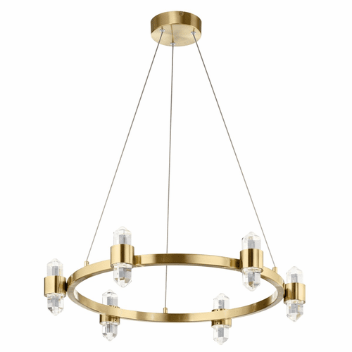 elan Arabella 6-LT LED Chandelier/Pendant - Champagne Gold - 84066CG
