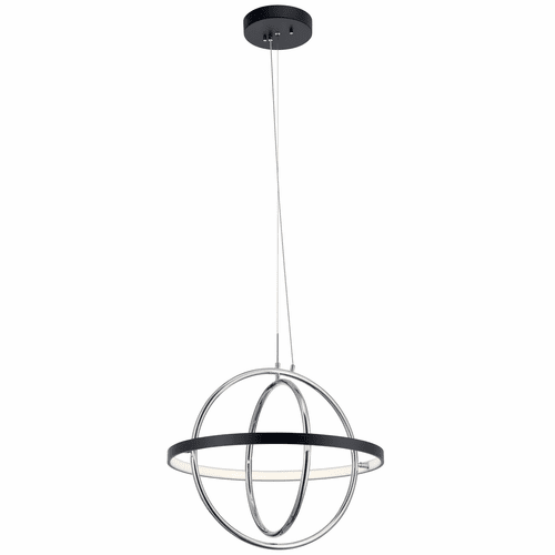 elan Arvo LED Chandelier - Matte Black - 84161