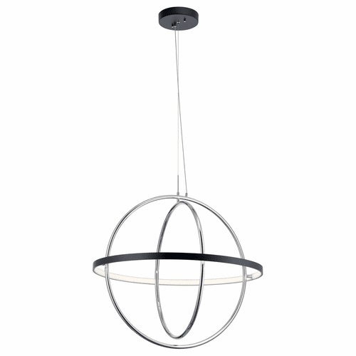 elan Arvo LED Chandelier - Matte Black - 84162