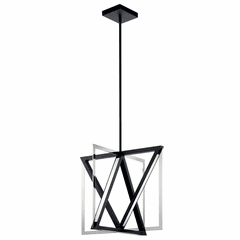 elan Axis LED Pendant - Matte Black - 84082