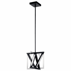 elan Axis LED Pendant - Matte Black - 84083
