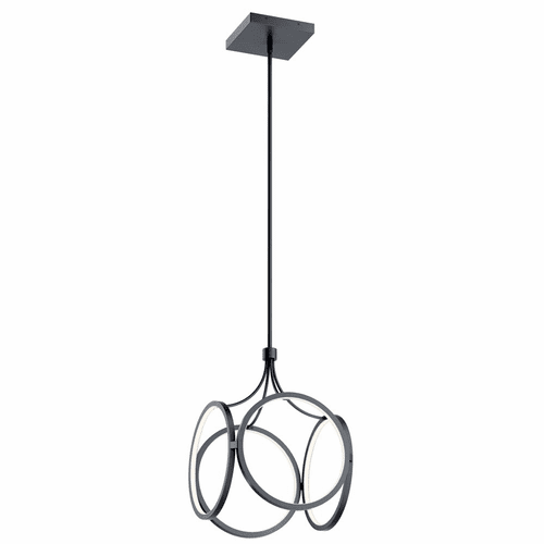 elan Ciri 1-LT LED Small Pendant - Matte Black - 83346MBK
