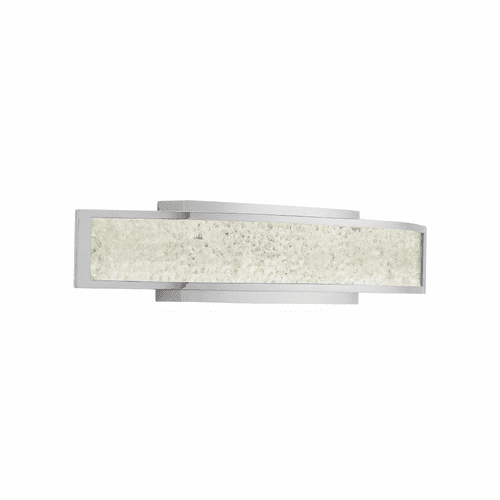 elan Crushed Ice 24" LED Linear Bath Vanity Light - Chrome - 83500