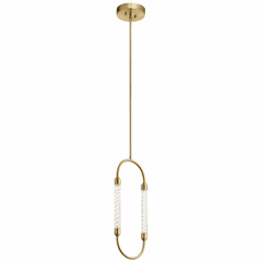 elan Delsey LED Mini Pendant - Champagne Gold - 84150