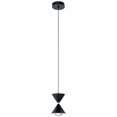 elan Kordan LED Mini Pendant - Matte Black - 84130
