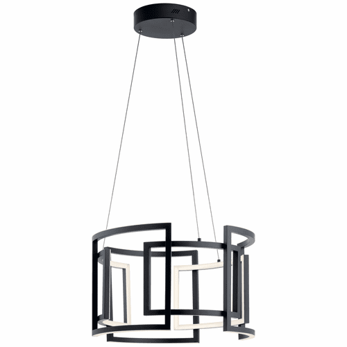 elan Melko LED Chandelier/Pendant - Black - 84133