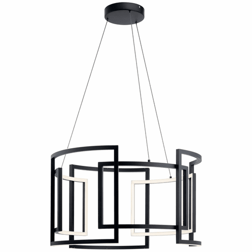 elan Melko LED Chandelier/Pendant - Black - 84134