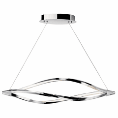 elan Meridian LED Chandelier/Pendant - Chrome - 83386