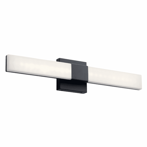 elan Neltev 24" LED Linear Bath Vanity Light - Matte Black - 84187