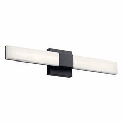 elan Neltev 24" LED Linear Bath Vanity Light - Matte Black - 84187