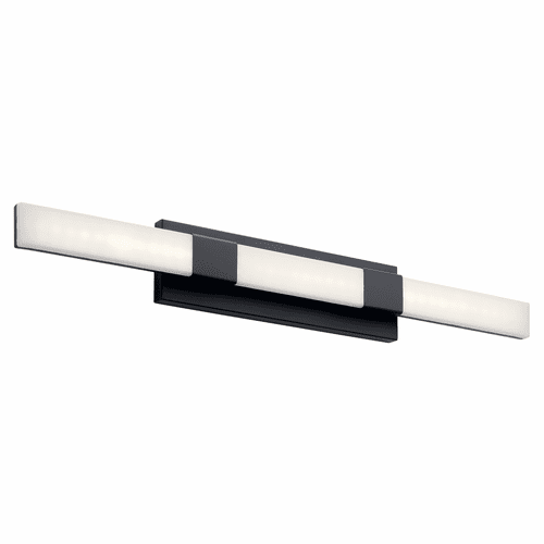 elan Neltev 36" LED Linear Bath Vanity Light - Matte Black - 84203