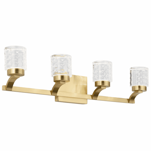elan Rene 4-LT LED Bath Vanity Light - Champagne Gold - 84042CG
