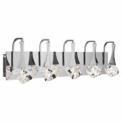 elan Rockne 5-LT LED Bath Vanity Light - Chrome - 83777
