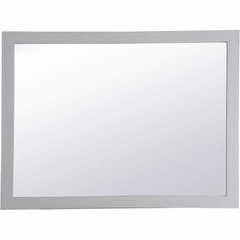 Elegant Aqua Rectangle Vanity - Grey - VM24836GR