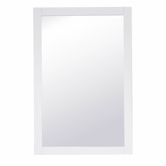 Elegant Aqua Rectangle Vanity - White - VM22436WH