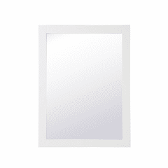 Elegant Aqua Rectangle Vanity - White - VM22736WH