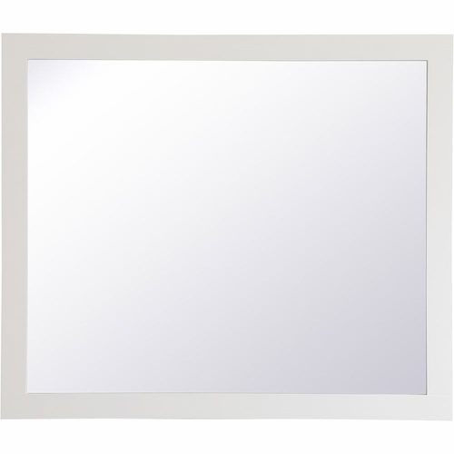 Elegant Aqua Rectangle Vanity - White - VM24236WH