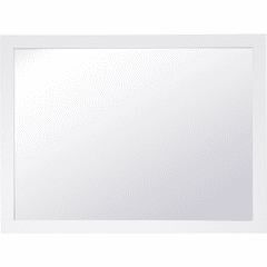 Elegant Aqua Rectangle Vanity - White - VM24836WH