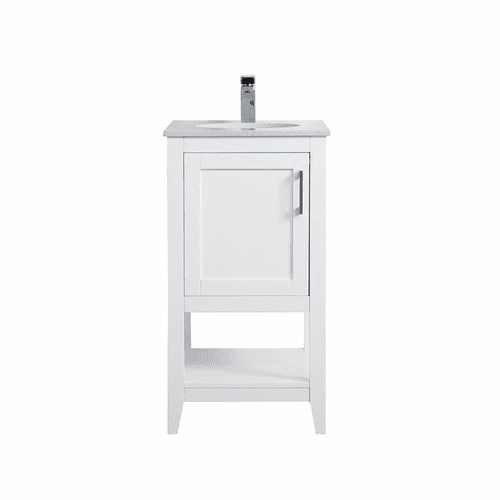 Elegant aubrey 18" Single Bathroom Vanity - White - VF16018WH