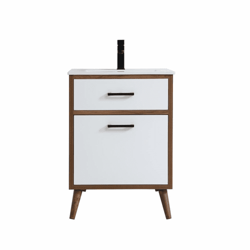 Elegant Boise 24" Bathroom Vanity - Matte White - VF41024WH