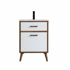 Elegant Boise 24" Bathroom Vanity - Matte White - VF41024WH