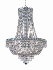 Elegant Century 12-LT Chrome Chandelier Clear Royal Cut Crystal - V1900D20C/RC Elegant Century 12-LT Chrome Chandelier Clear Royal Cut Crystal - V1900D20C/RC