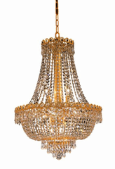Elegant Century 12-LT Gold Chandelier Clear Royal Cut Crystal - V1900D20G/RC Elegant Century 12-LT Gold Chandelier Clear Royal Cut Crystal - V1900D20G/RC