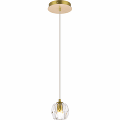 Elegant Eren 1-LT Pendant - Gold - 3505D6G