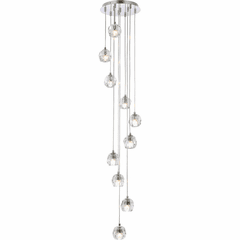 Elegant Eren 10-LT Pendant - Chrome - 3505G11C