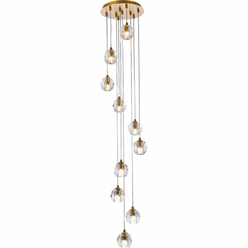 Elegant Eren 10-LT Pendant - Gold - 3505G11G