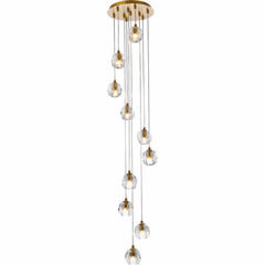 Elegant Eren 10-LT Pendant - Gold - 3505G11G
